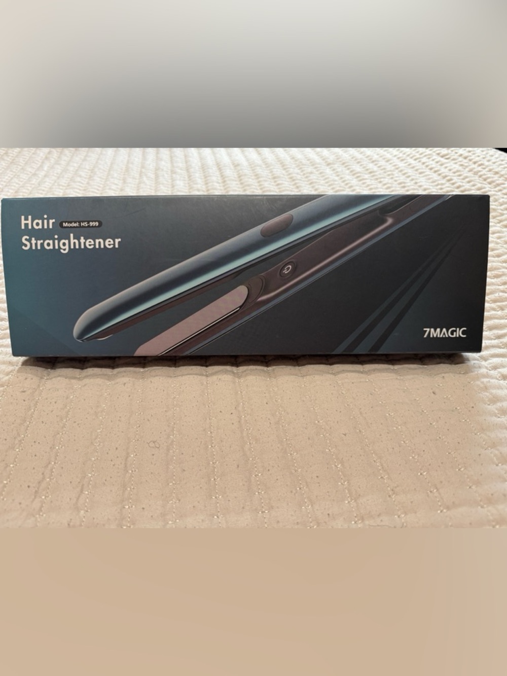 Magic Hair Straightener in Teal and Black